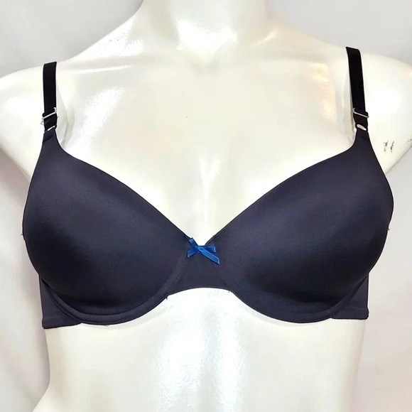 34D Maidenform 5701 Self Expressions T-Shirt UW Bra Black NWT - Picture 1 of 3